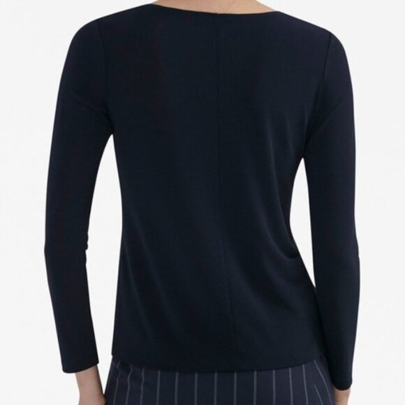 MM Lafleur The Bee Shirt Navy Blue Long Sleeve - Picture 2 of 9